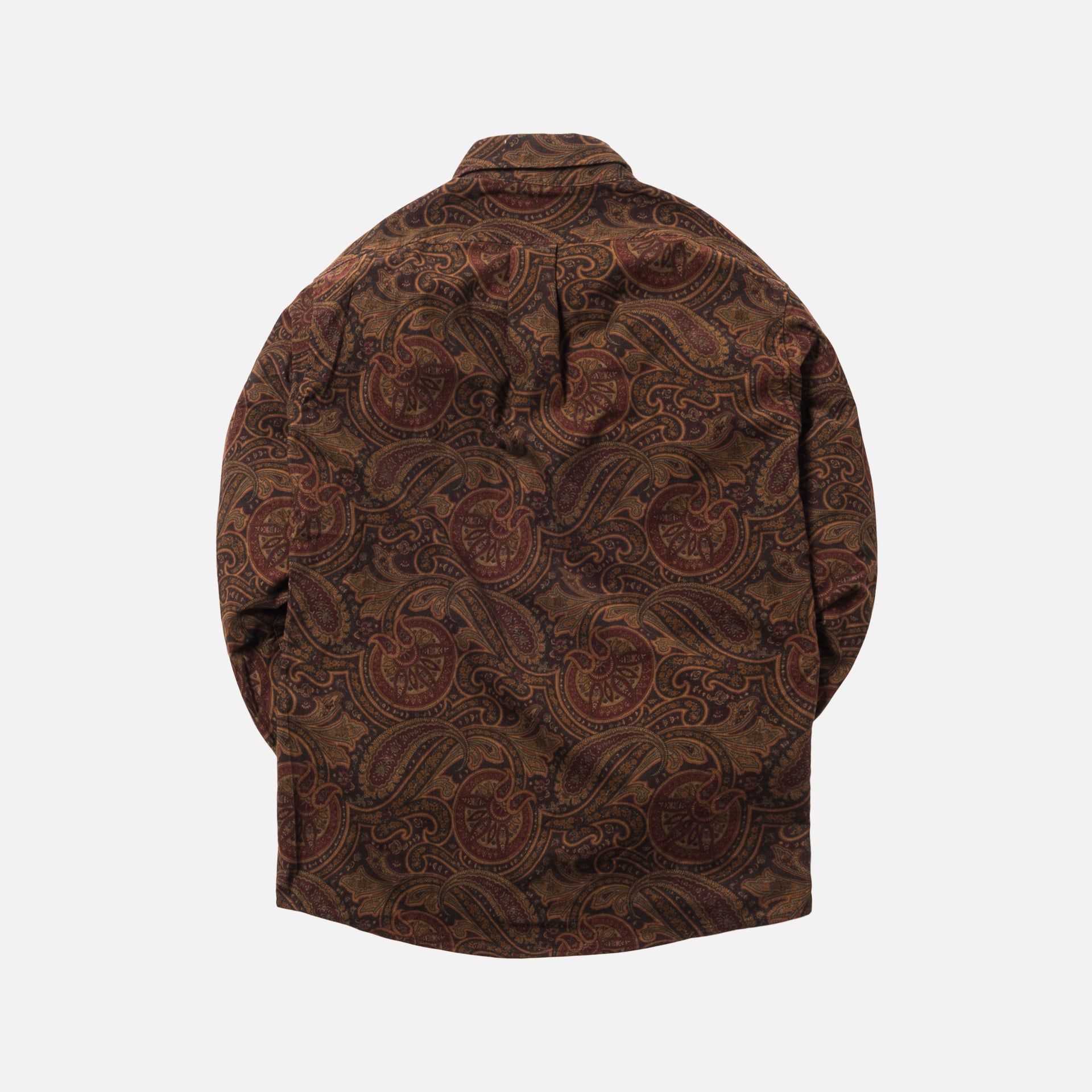 Aimé Leon Dore Paisley Sport Button-Up - Burgundy / Multi