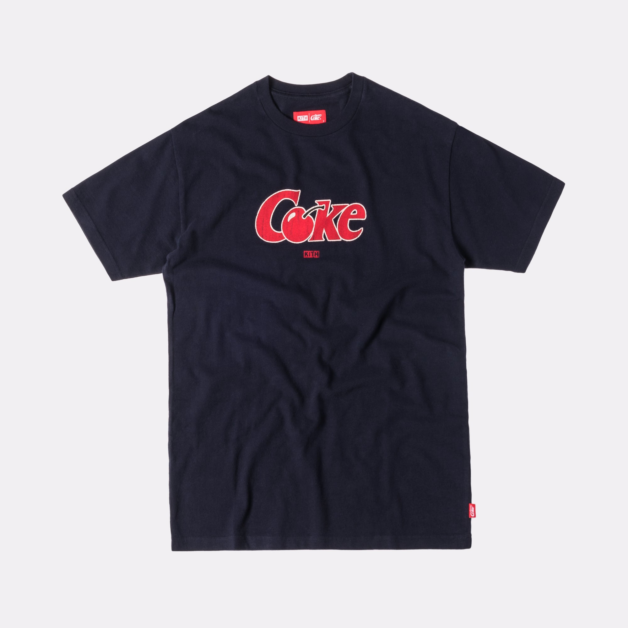 Kith x Coca-Cola Cherry Coke Vintage Tee - Navy