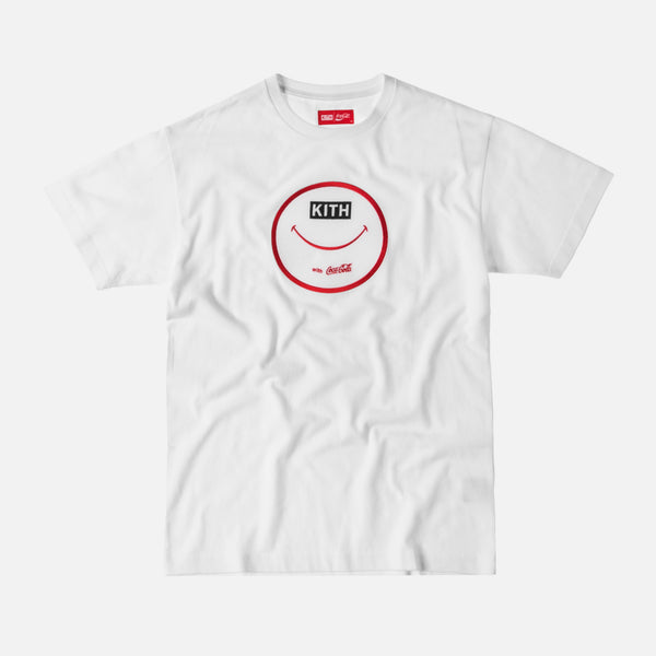 Kith x Coca-Cola Smile With Coke Tee - White