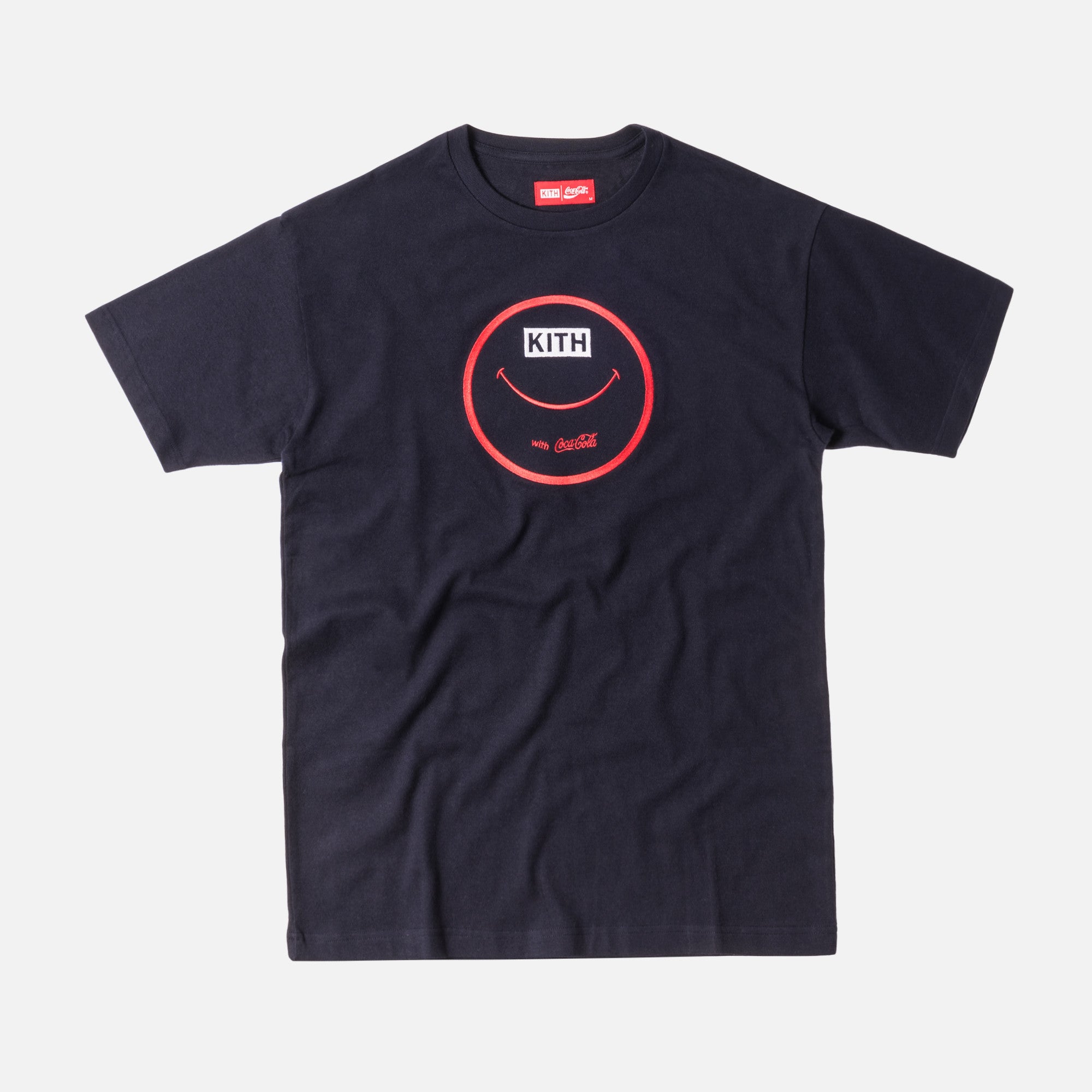 Kith x Coca-Cola Smile With Coke Tee - Navy