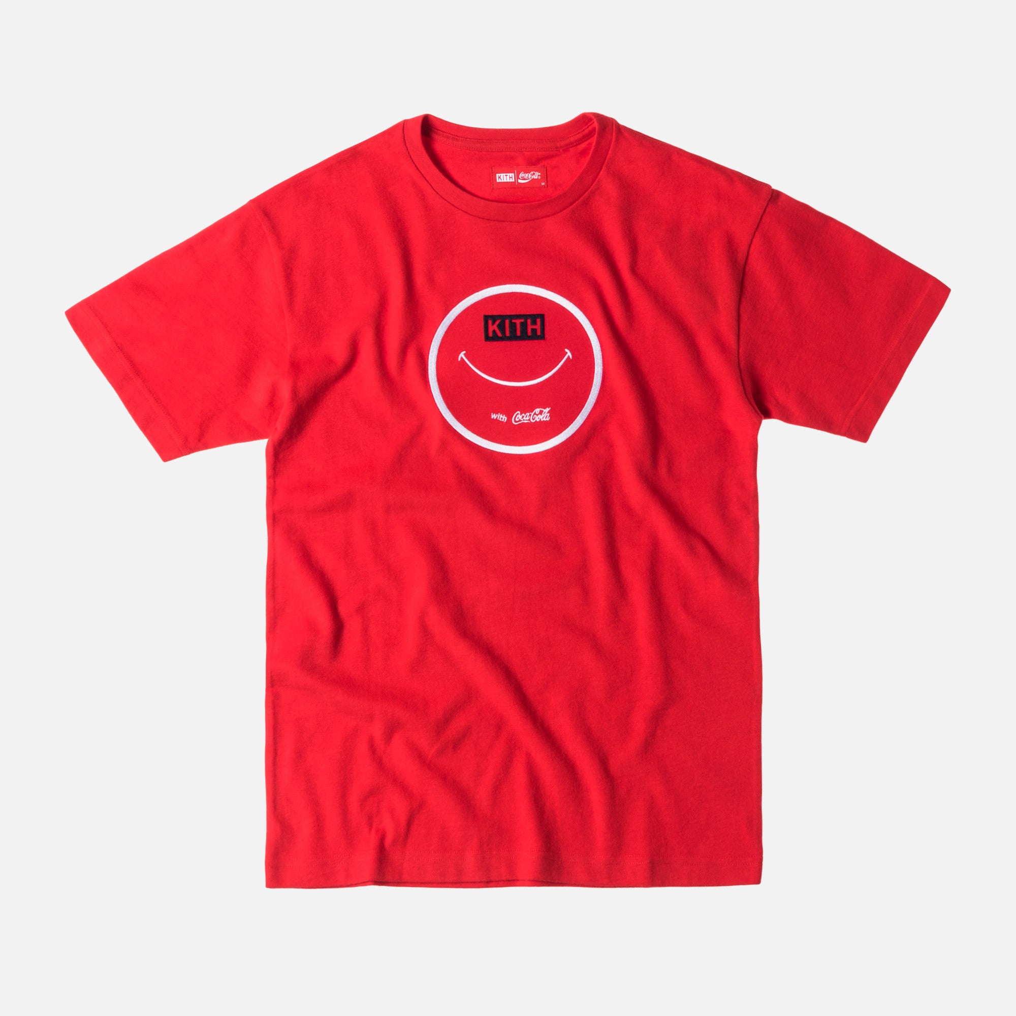 Kith x Coca-Cola Smile With Coke Tee - Red