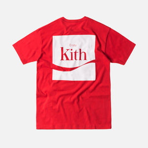 Kith x Coca-Cola Enjoy Tee - Red