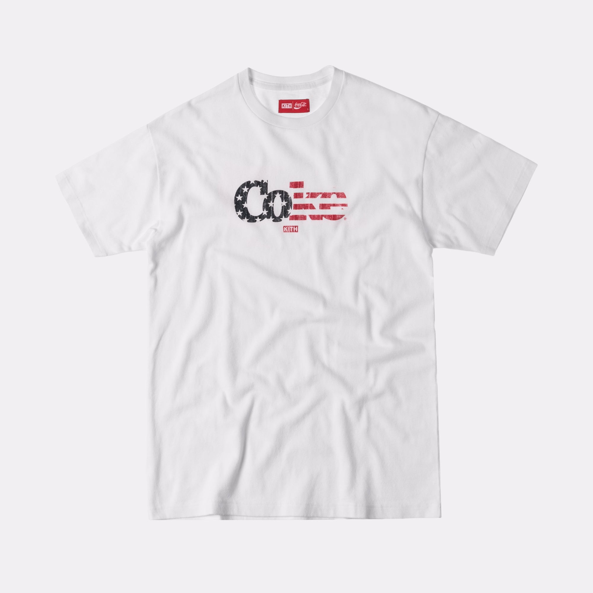 Kith x Coca-Cola All American Vintage Tee - White