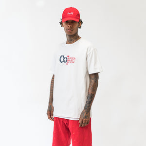 Kith x Coca-Cola All American Vintage Tee - White