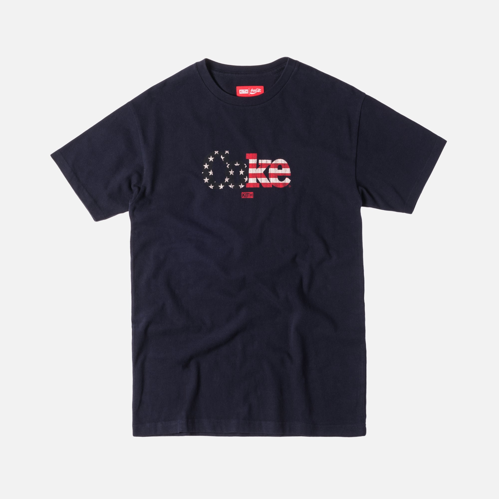 Kith x Coca-Cola All American Vintage Tee - Navy