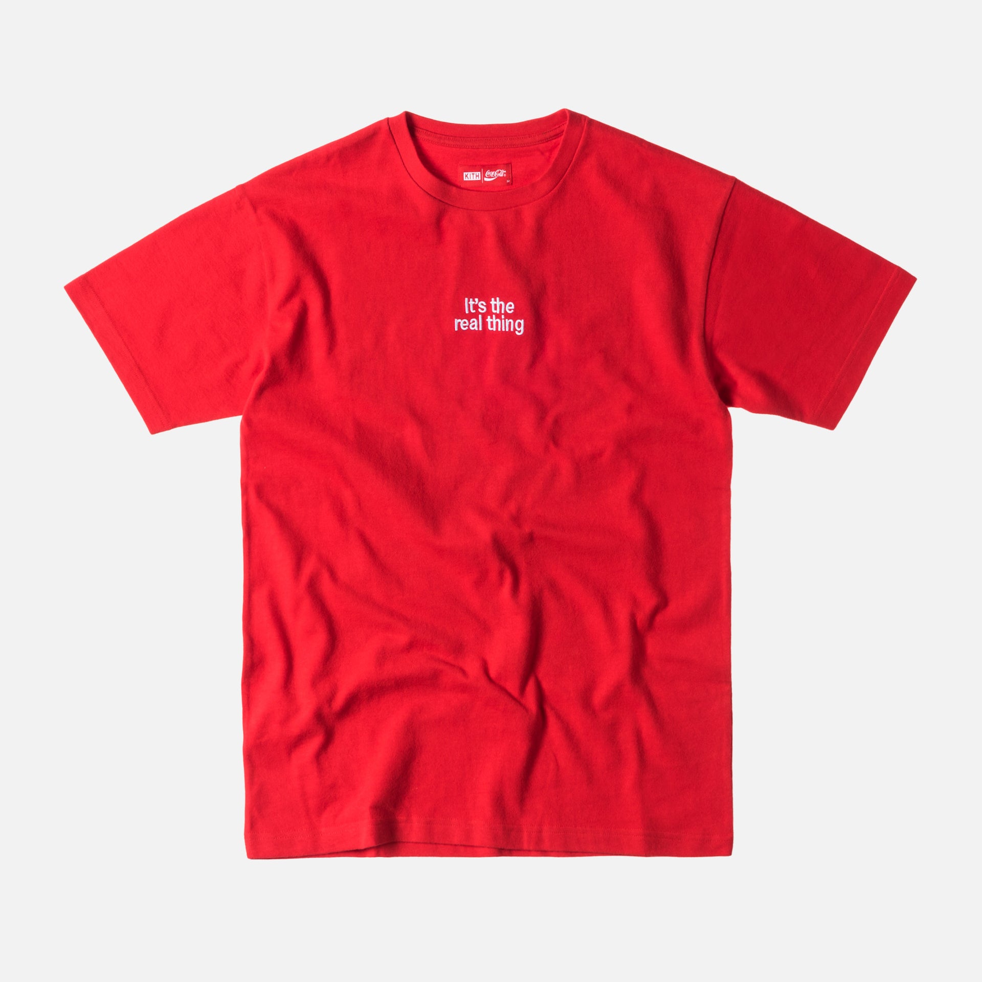 Kith x Coca-Cola The Real Thing Tee - Red