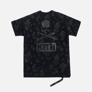 Kith x mastermind WORLD Reverse Floral Tee - Black