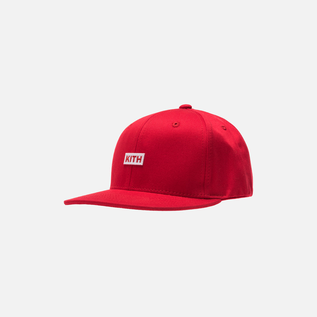 Kith Kids Classic Logo Snapback - Red