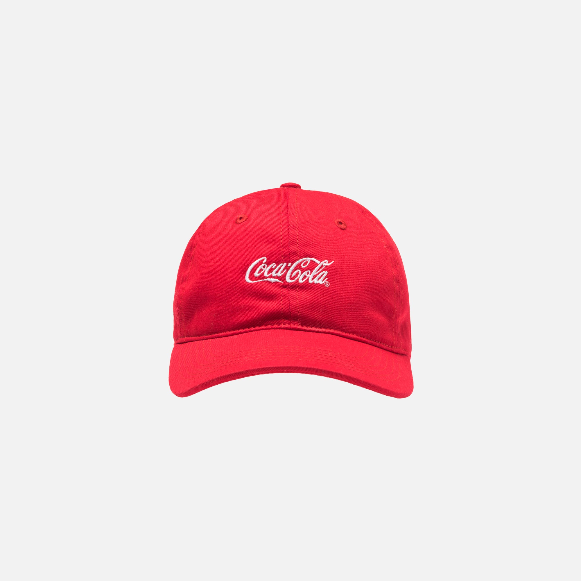 新品 KITH × Coca-Cola ベースボールキャップ 帽子 レッド
