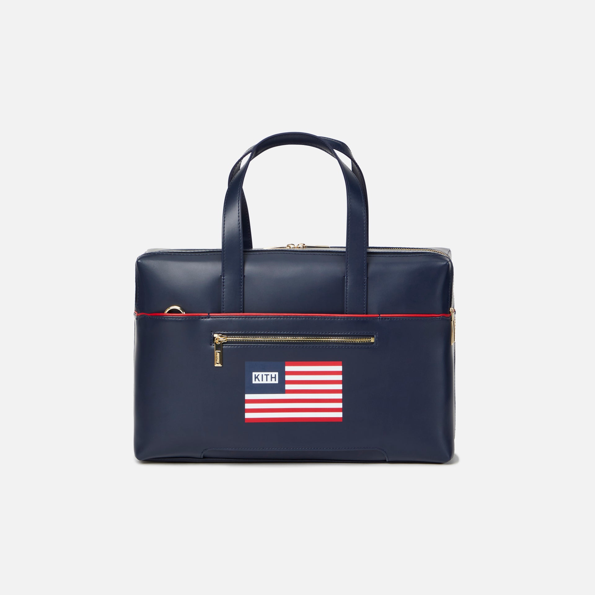 Kith for Team USA & Away Leather Everywhere Bag - Navy