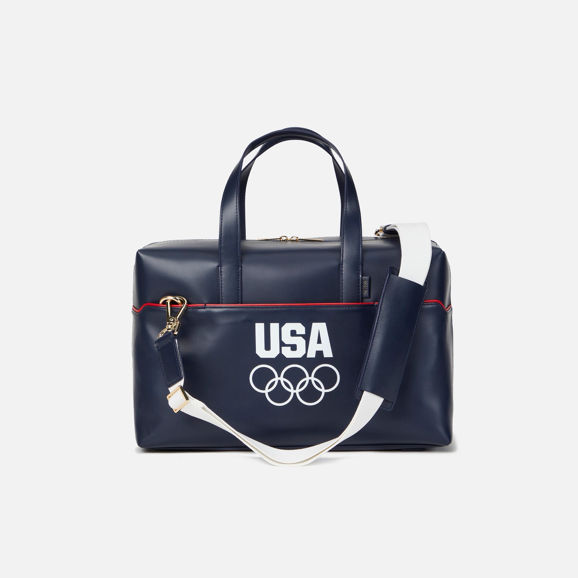 Kith for Team USA & Away Leather Everywhere Bag - Navy