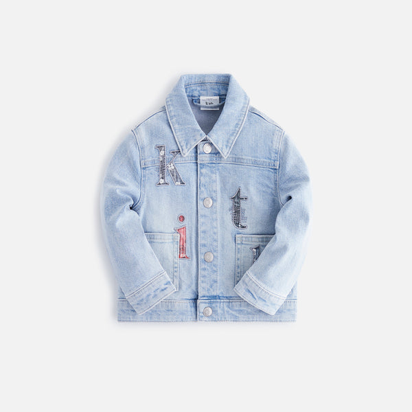 Kith Kids Baby Novelty Denim Jacket - Light Indigo