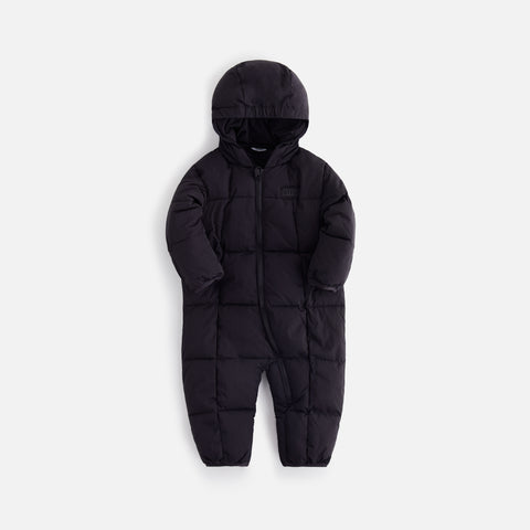 Kith Baby Classic Puffer Coverall - Black