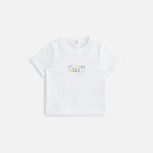 Erlebniswelt-fliegenfischenShops Kids Baby Collage Classic Logo Tee - White