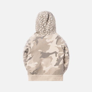 Kith Kids Camo Blocked Pullover - Off Beige