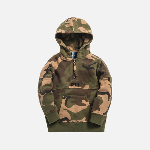 Kith Kids Harrison II Hoodie - Woodland Camo