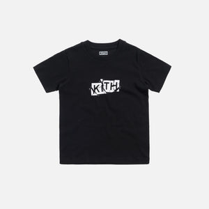 Kith Kids Shattered Logo Tee - Black