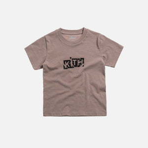 Kith Kids Shattered Logo Tee - Cinder