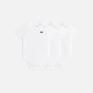 UrlfreezeShops Baby Core 3-Pack Bodysuit - White