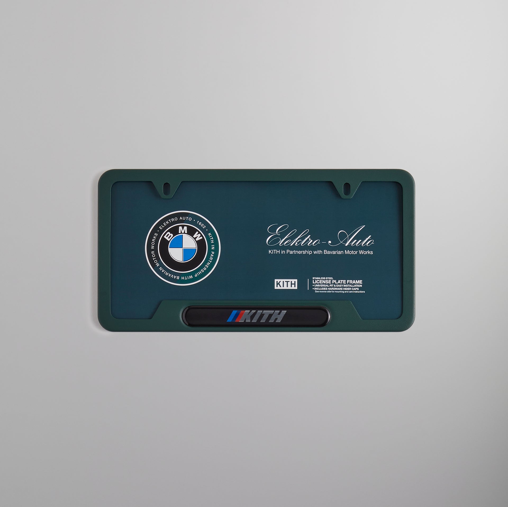 Kith for BMW Car Plate - Vitality