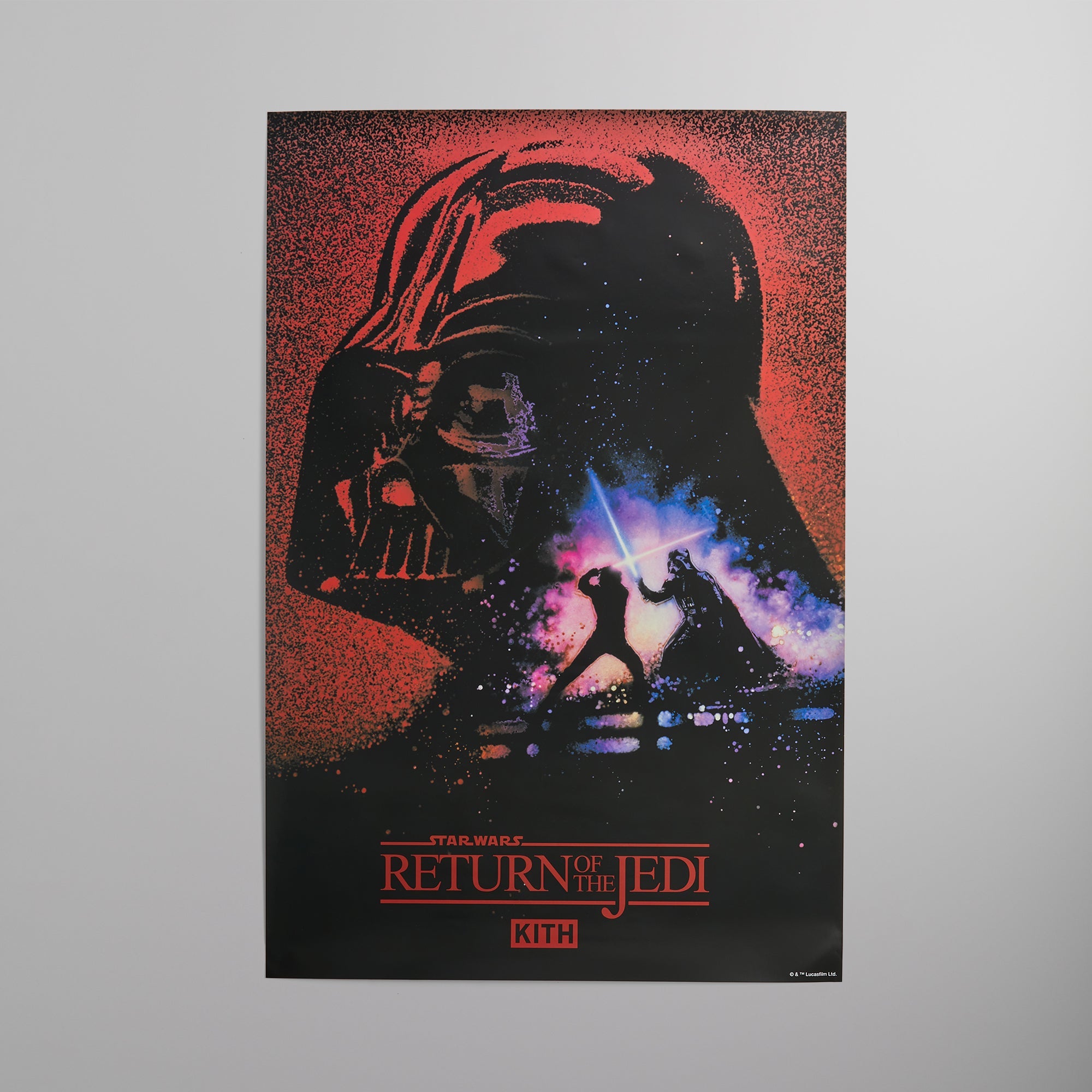 トップスSTAR WARS kith darth vader poster tee - urtrs.ba