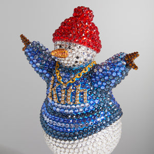 UrlfreezeShopsmas Snowman Ornament with Swarovski® Crystals - Multi