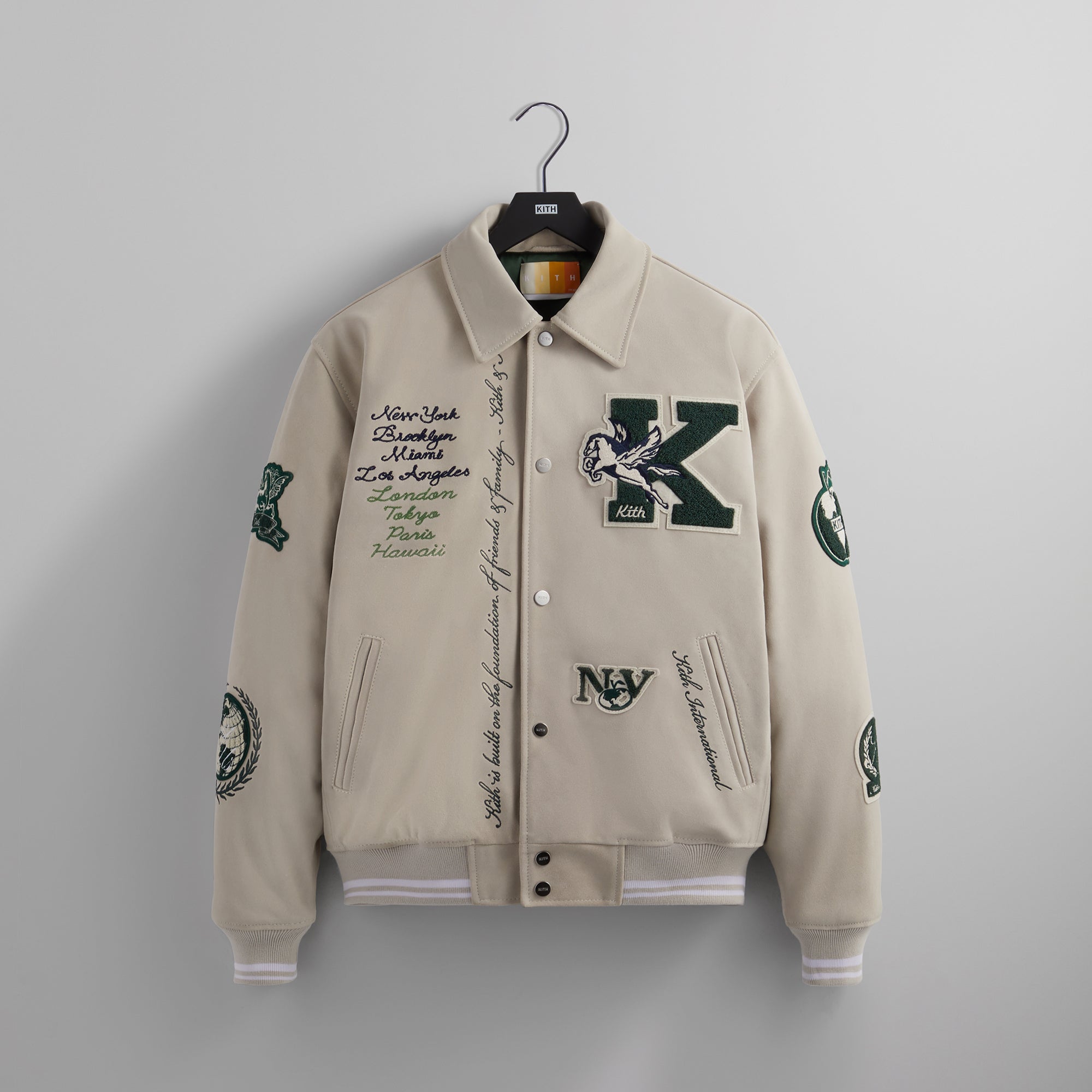 未使用　Kith for AMNH T-Rex Coaches Jacket L