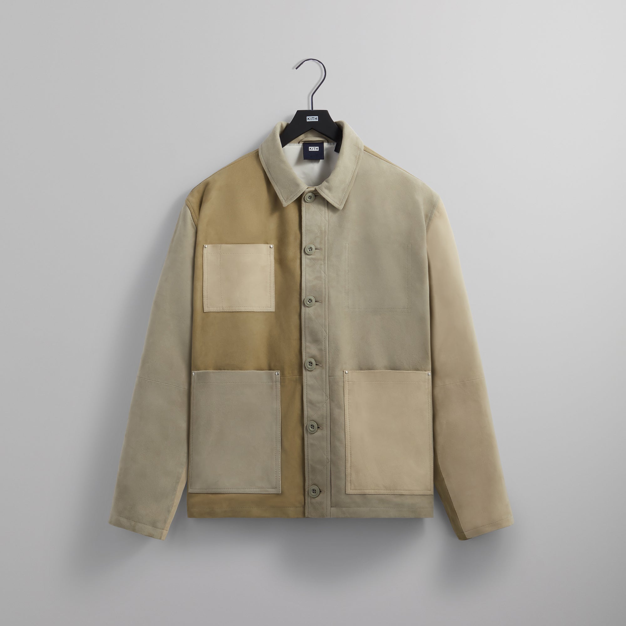 Kith Suede Willoughby Chore Jacket - Space