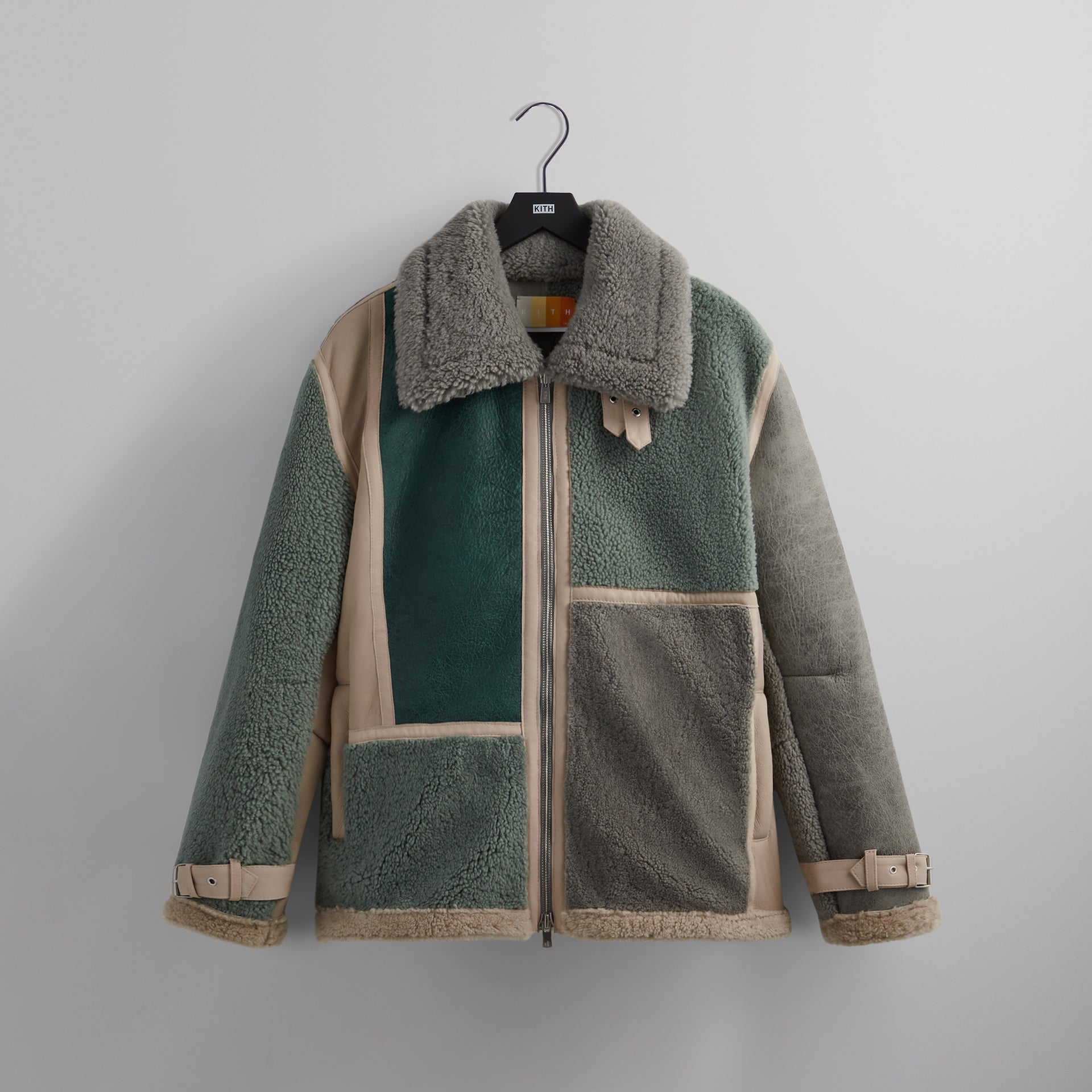 UrlfreezeShops Clarke Shearling Aviator Jacket - Cavan