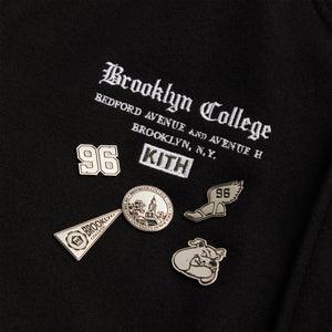 Kith & Russell Athletic for CUNY Brooklyn College Golden Bear Jacket - Black