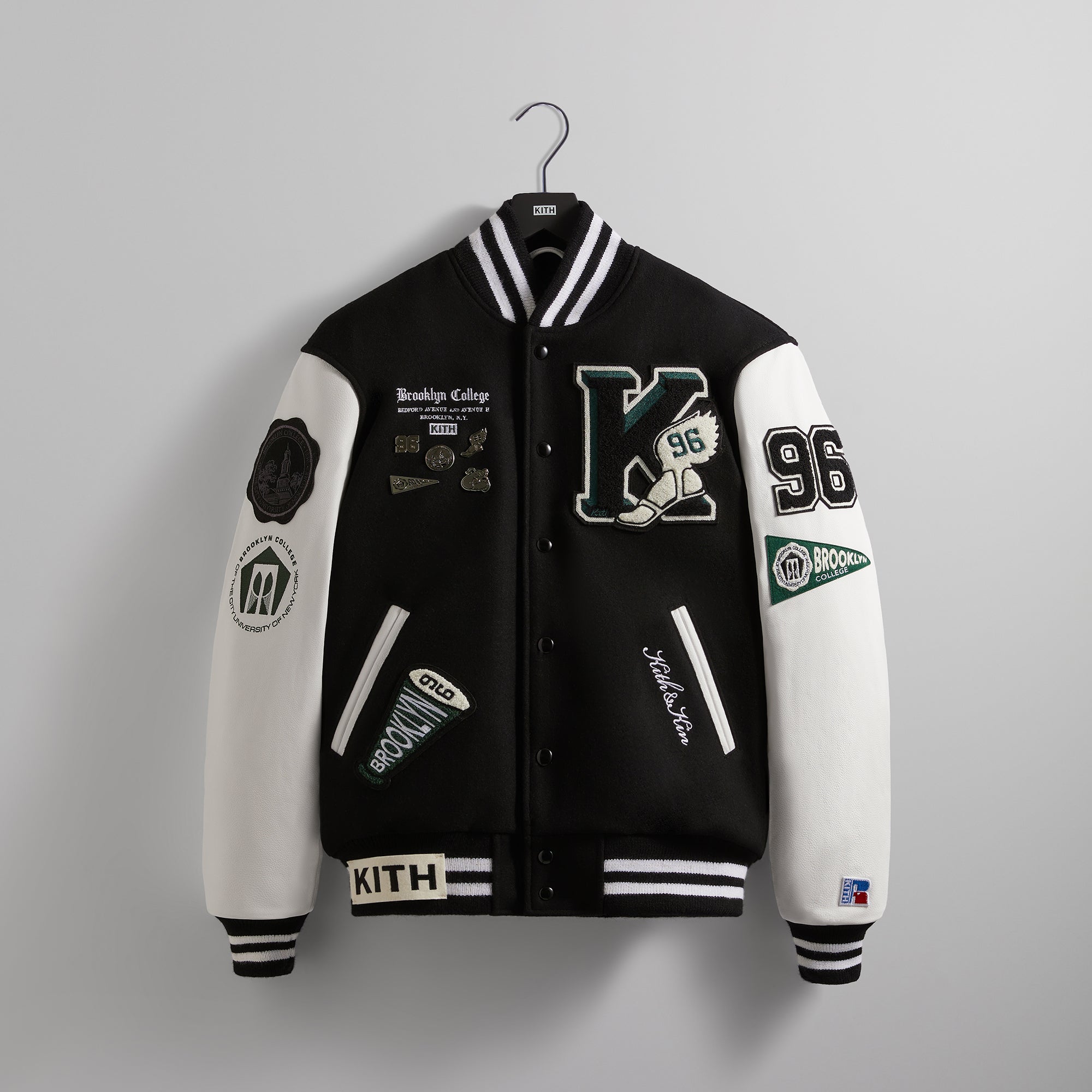 Kith & Russell Athletic for CUNY Brooklyn College Golden Bear Jacket -