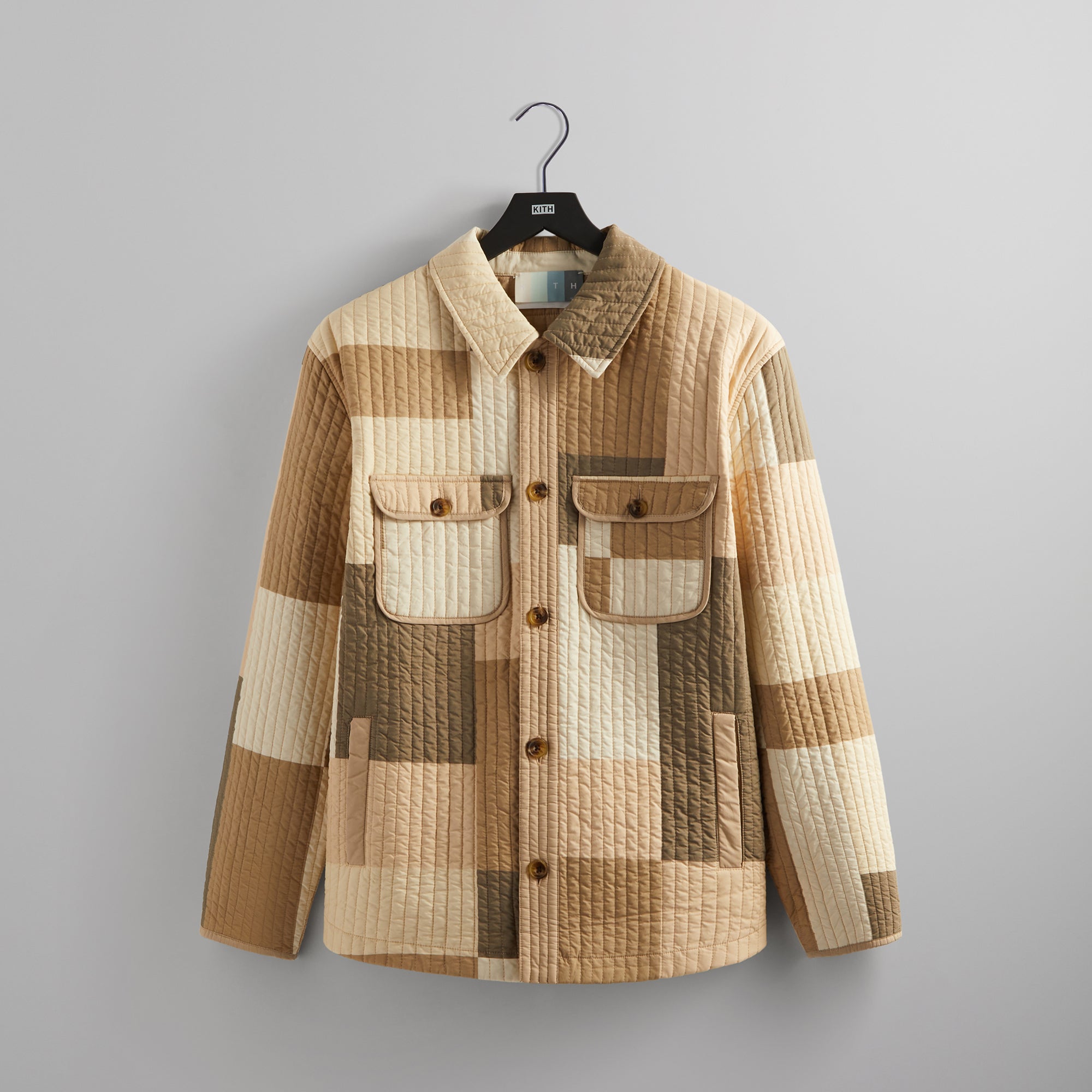 KITH 20AW MURRAY QUILTED SHIRT JACKET