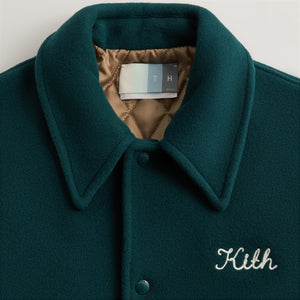 Kith Varsity Wool Coaches Jacket - Fairway