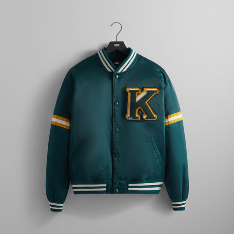 UrlfreezeShops Satin Bomber Jacket mids - Fairway