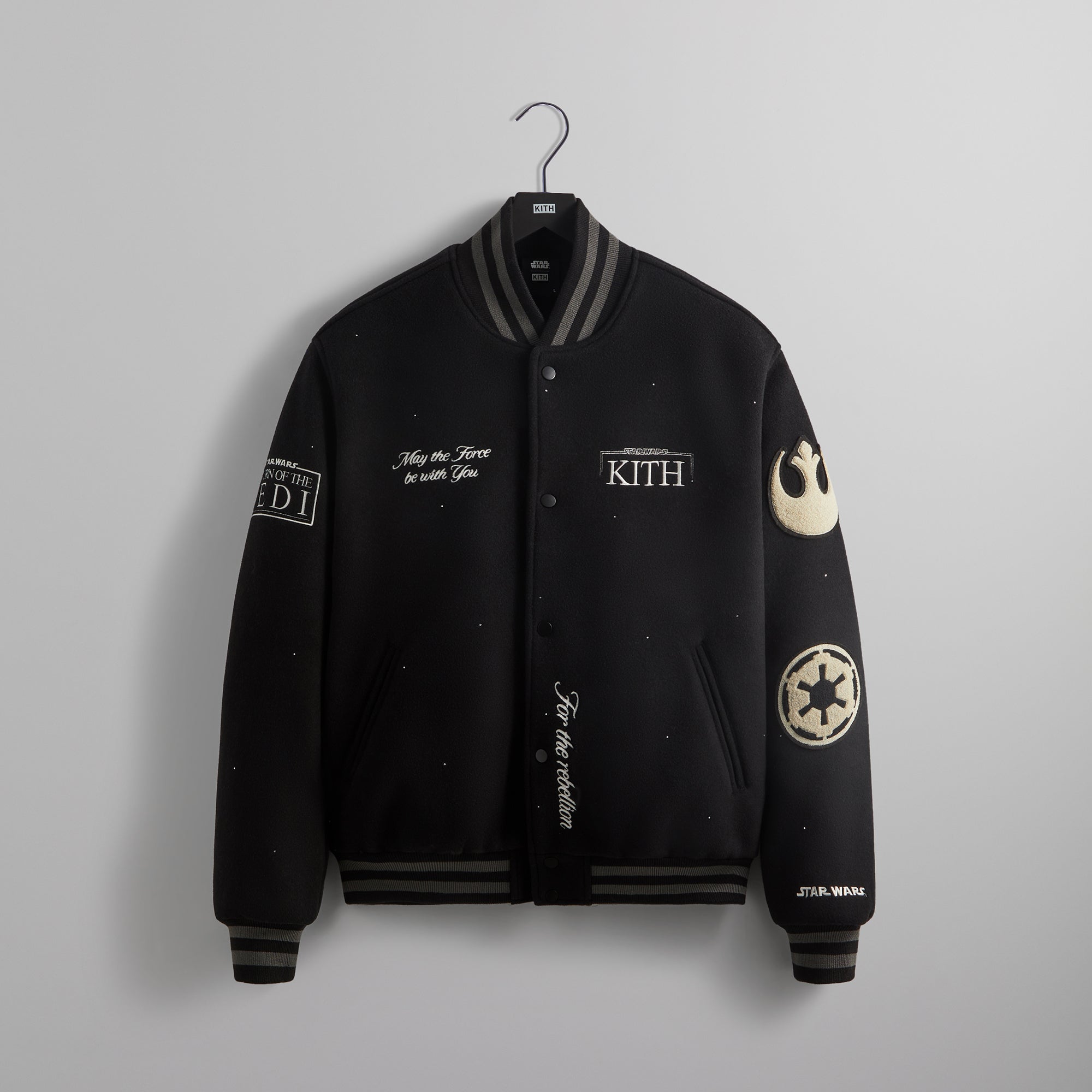 STAR WARS™ | Kith Anniversary Varsity Jacket with Swarovski®Crystals -