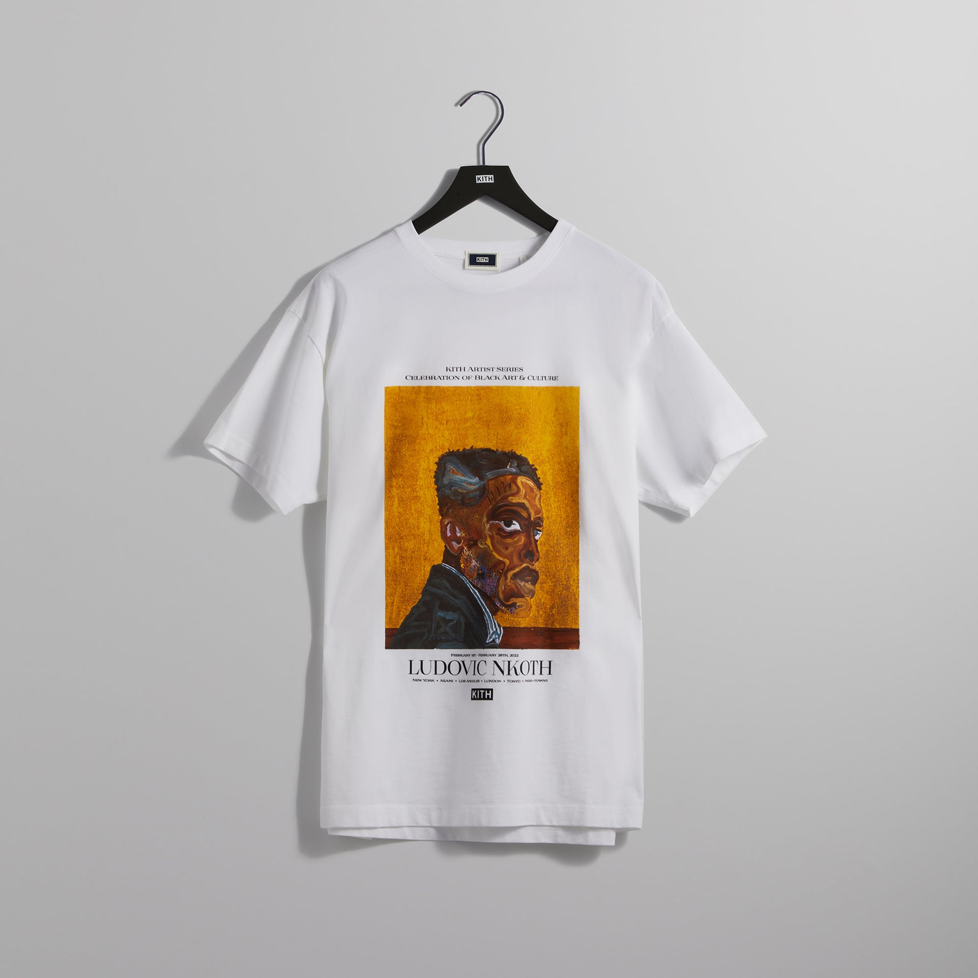 Kith for Ludovic Nkoth Gallery Tee - White