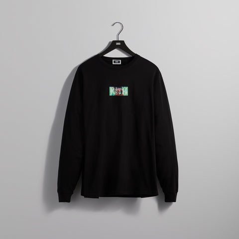 Kith for Ludovic Nkoth Classic Logo L/S Tee - Black