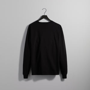 Kith for Ludovic Nkoth Classic Logo L/S Tee - Black