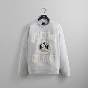 Kith & Russell Athletic for CUNY Queens College Crewneck - Light Heather Grey