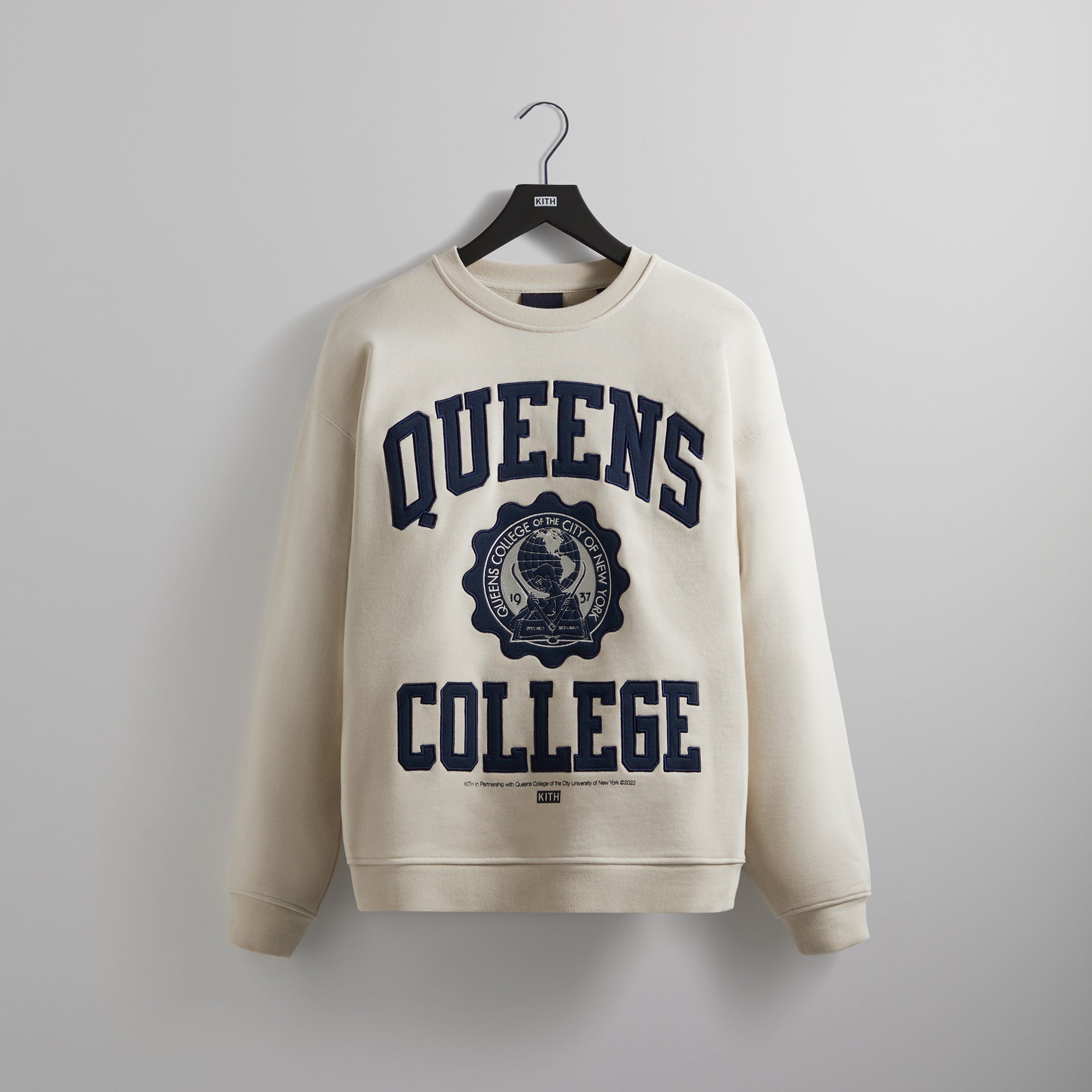 Kith & Russell Athletic for CUNY Queens College Crewneck - Waffle