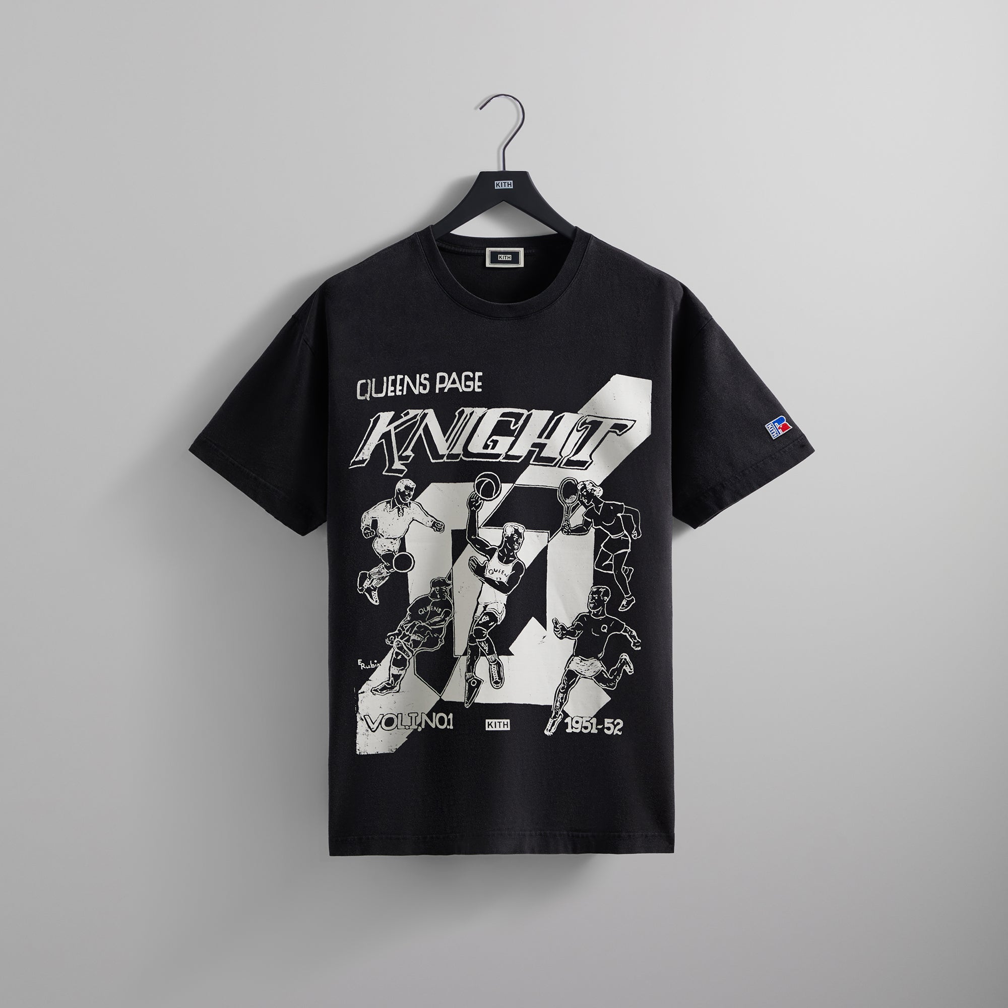 Kith & Russell Athletic for CUNY Queens College Knights Vintage Tee -