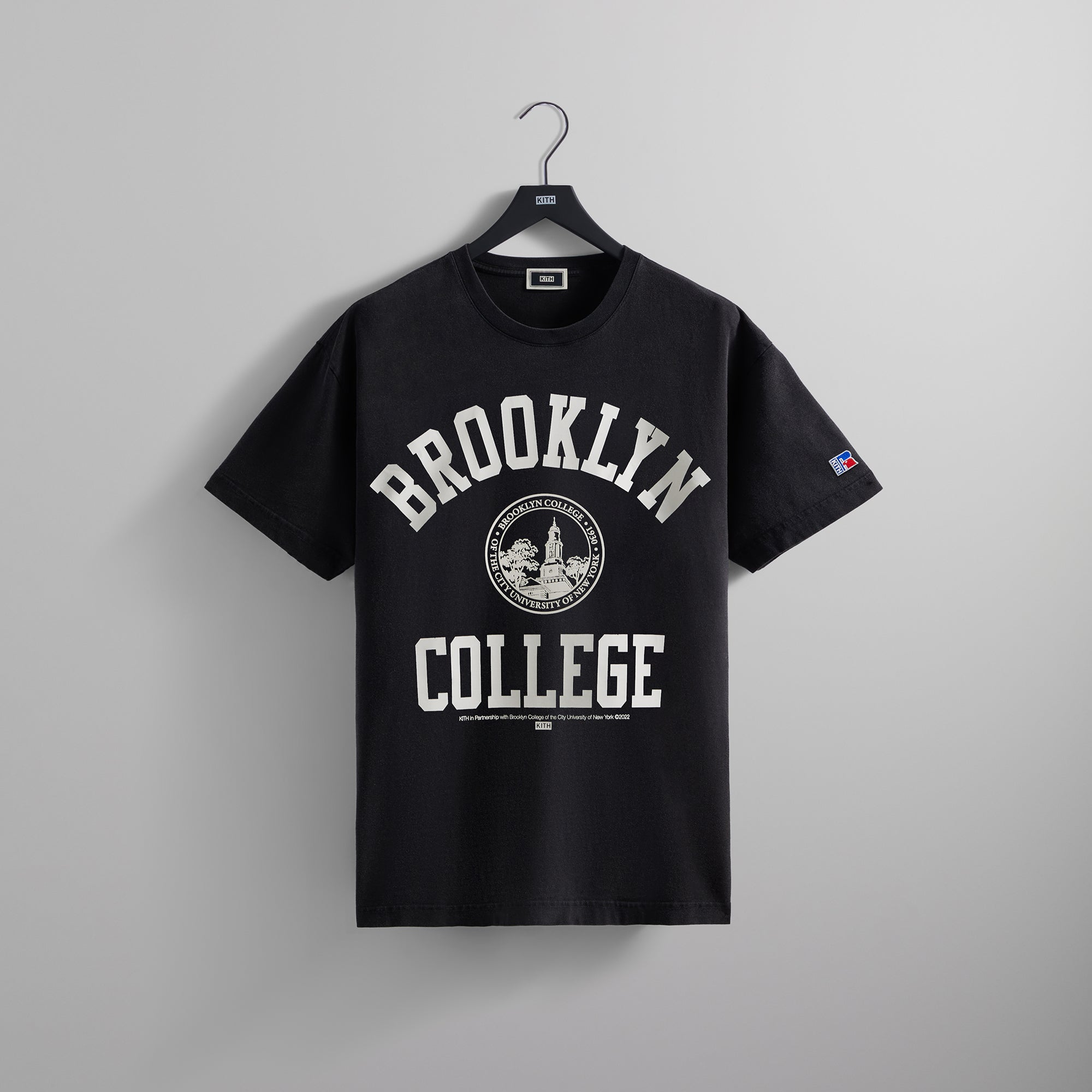 Kith u0026 Russell Athletic for CUNY Brooklyn College Vintage Tee - Black
