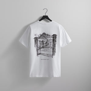 Kith & Russell Athletic for CUNY Brooklyn College Main Gate Vintage Tee - White