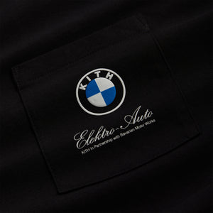 Kith for BMW Elektro Auto Long Sleeve Pocket Tee - Black