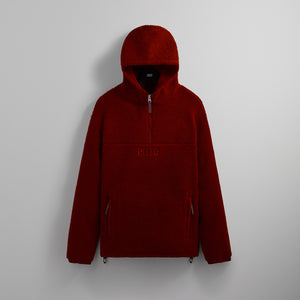 Champion Corduroy High Pile Fleece Quarter-zip Hoodie in Red for Men