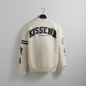 Kith & Russell Athletic for CUNY Queens College Cardigan - Sandrift