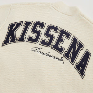 Kith & Russell Athletic for CUNY Queens College Cardigan - Sandrift