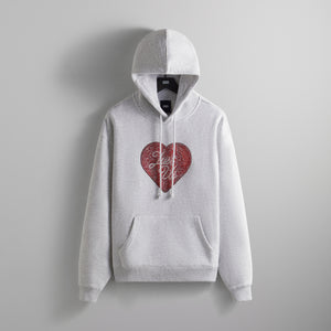 Kith Just Us Hoodie with Swarovski® Crystals - Light Heather Grey