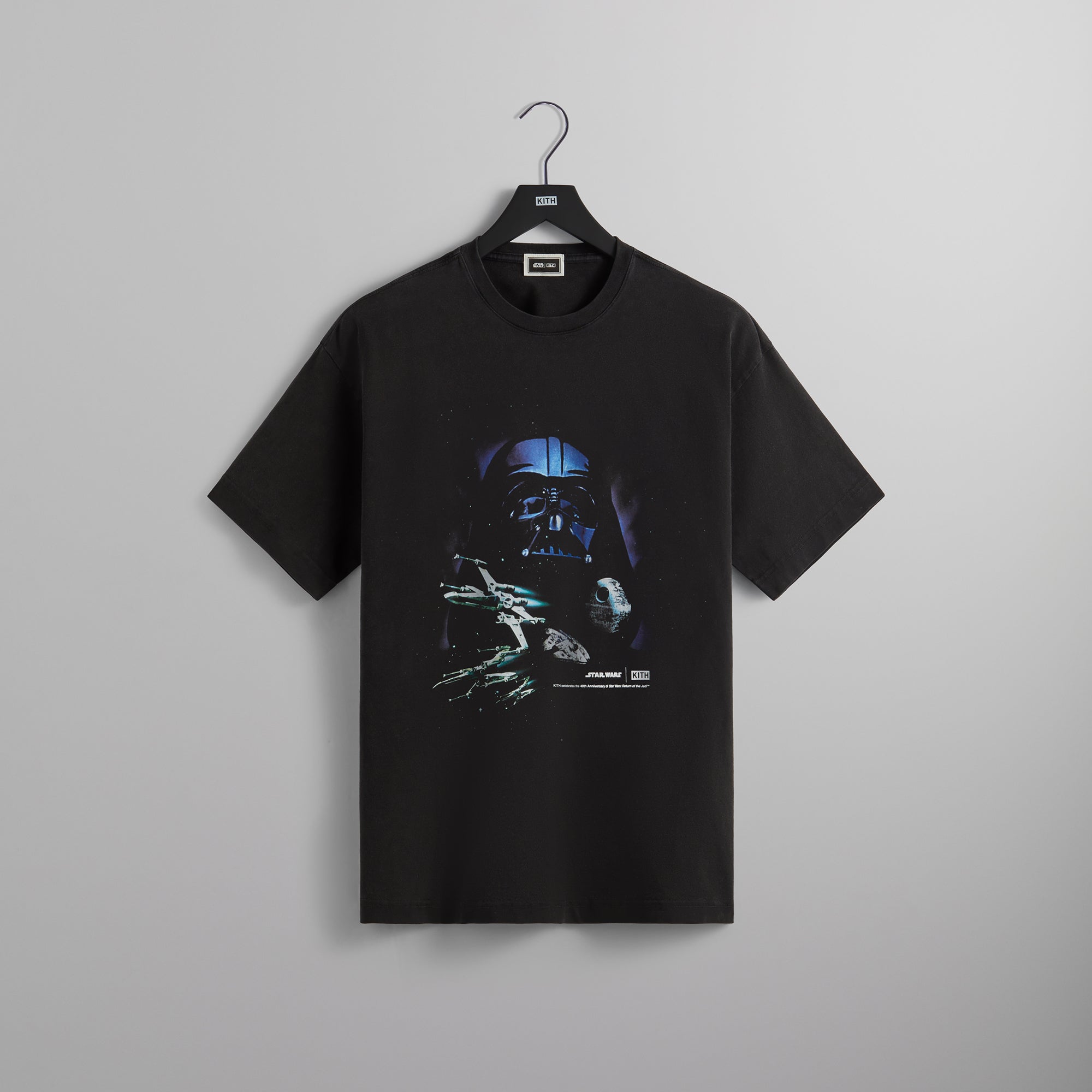 Kith Star Wars Floral Vader  Black X XL