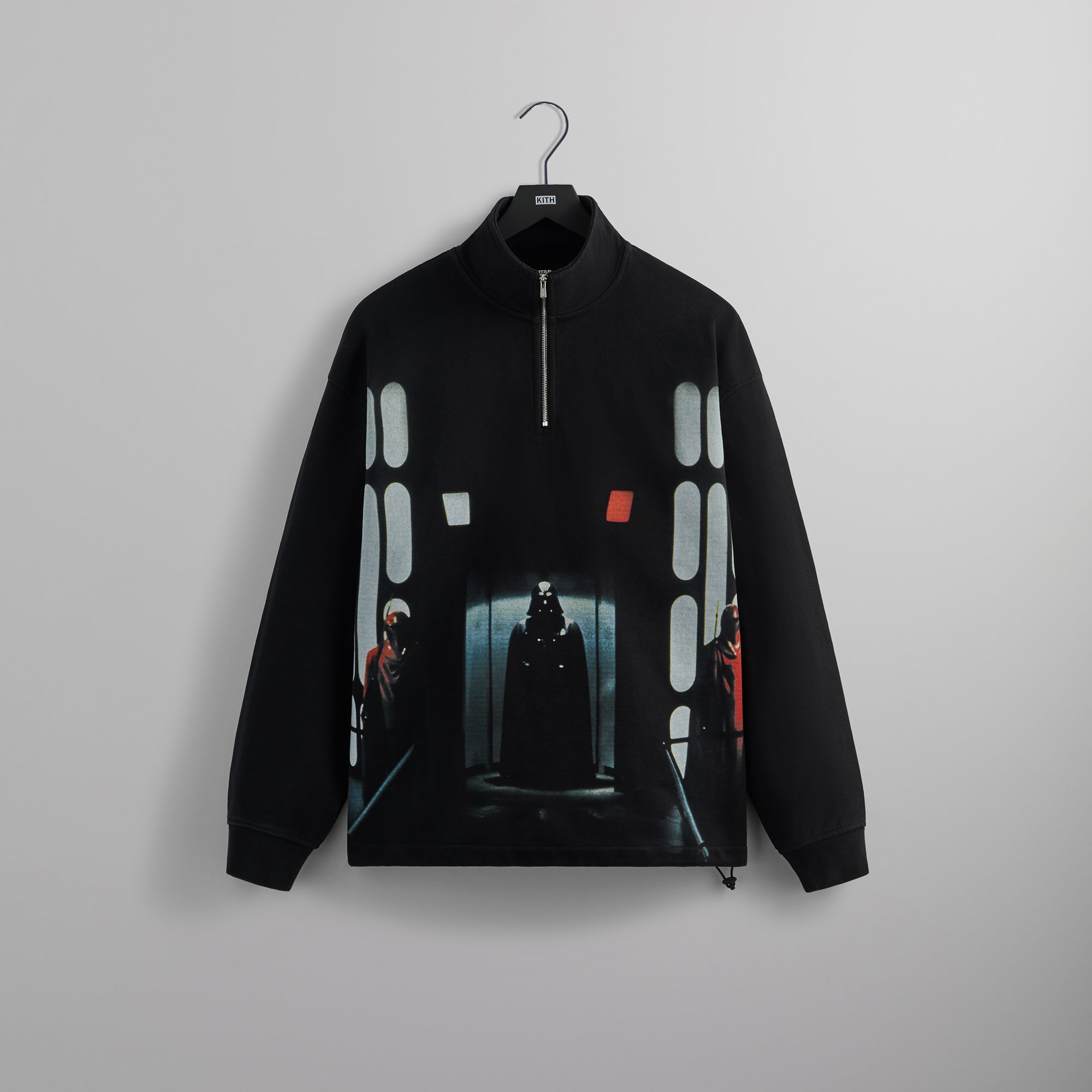 セール希望の方は美品✨ Kith Star Wars Leia Quarter Zip 黒 XL ...